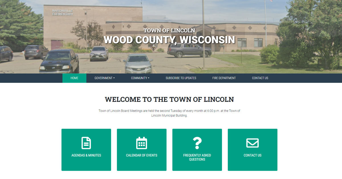 Town of Lincoln, Wood County, Wisconsin Official site of the Town